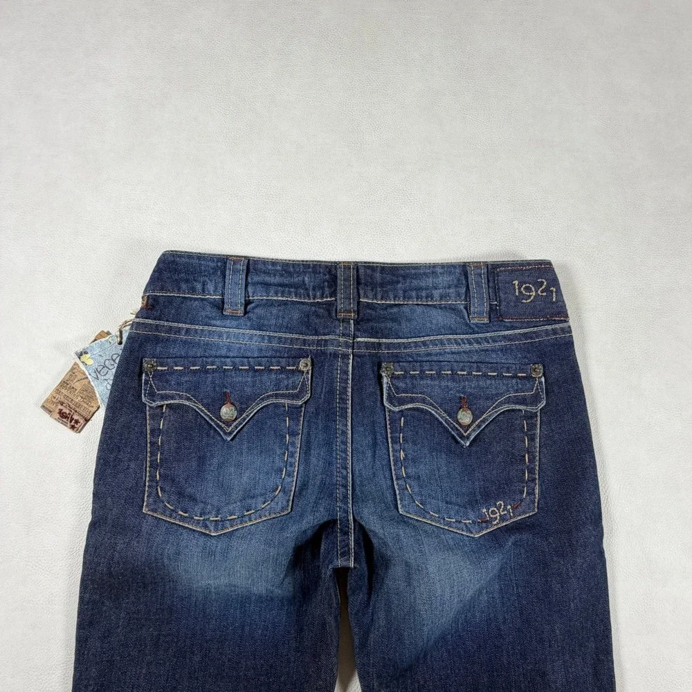NWT 1921 Western Glove Works Bootcut Jeans Organic Cotton Womens 30x34
